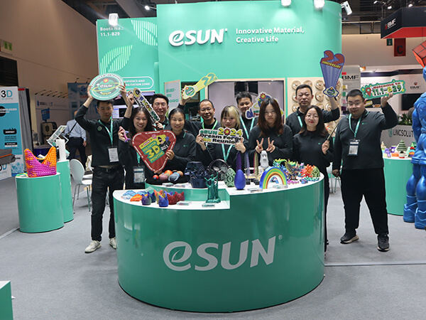 eSUN易生德國formnext之行圓滿結(jié)束，多場景材料解決方案大放異彩！